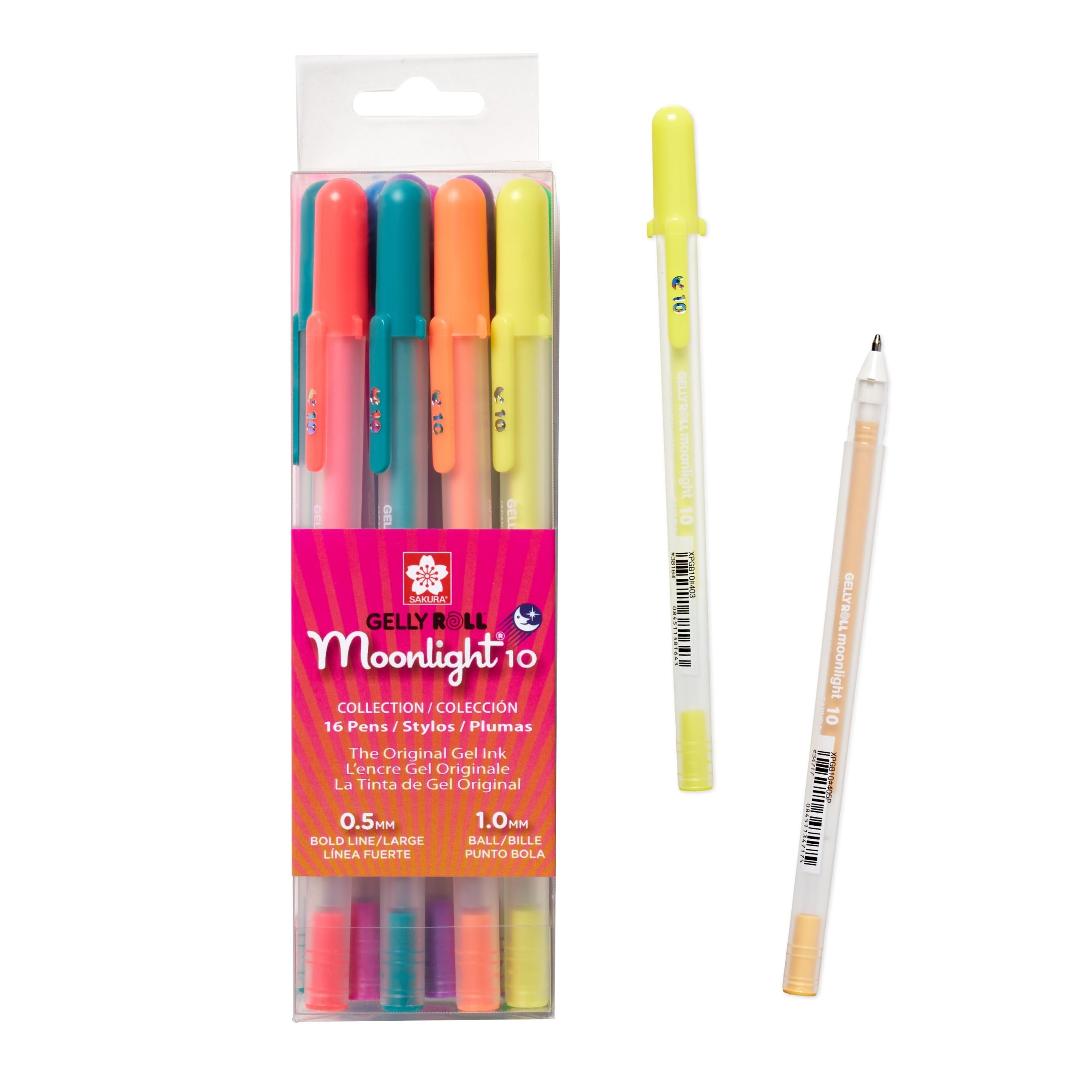 Amazon.com: SAKURA Gelly Roll Moonlight 06 Gel Pens - Bold Point